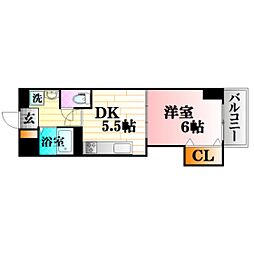 間取図画像 1DK