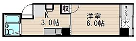 イアーザ舟入中町 202 ｜ 広島県広島市中区舟入中町（賃貸マンション1K・2階・18.80㎡） その2