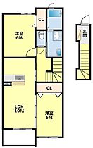 愛知県豊田市浄水町伊保原22-1（賃貸アパート2LDK・2階・54.67㎡） その2