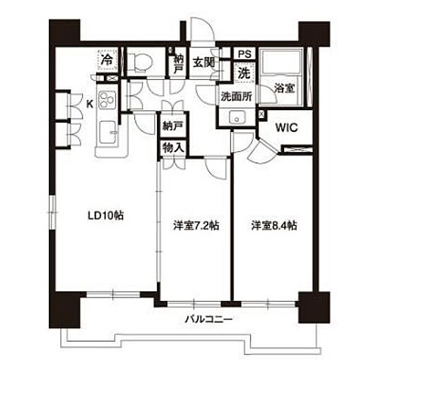 東京都文京区湯島３丁目(賃貸マンション2LDK・15階・69.99㎡)の写真 その2