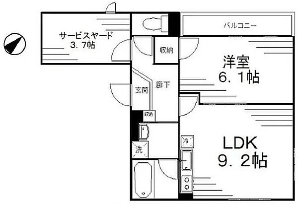 東京都中央区日本橋茅場町３丁目(賃貸マンション1SLDK・4階・45.32㎡)の写真 その2