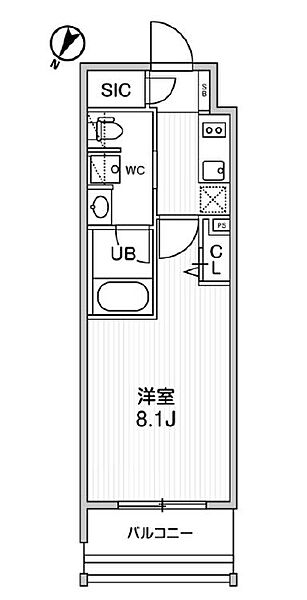 東京都中央区日本橋人形町２丁目(賃貸マンション1K・6階・25.59㎡)の写真 その2