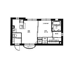 東京都新宿区四谷１丁目（賃貸マンション1LDK・1階・32.00㎡） その2