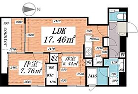 東京都千代田区神田錦町１丁目（賃貸マンション2LDK・10階・45.43㎡） その2