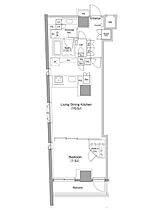 東京都文京区小石川３丁目（賃貸マンション1LDK・6階・56.74㎡） その2