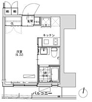 東京都渋谷区広尾１丁目（賃貸マンション1R・4階・20.09㎡） その2