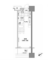 東京都新宿区西新宿７丁目（賃貸マンション1K・10階・25.96㎡） その2