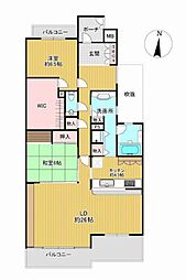 間取図画像 2SLDK