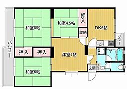 公社千里山田第一次住宅A8棟