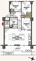 公社山田西第2次団地A8棟