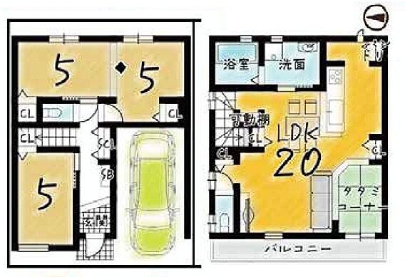 区画図
