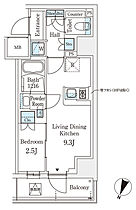 パークアクシス横浜阪東橋 801 ｜ 神奈川県横浜市南区浦舟町3丁目45（賃貸マンション1LDK・8階・32.71㎡） その2