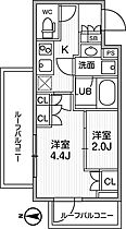 リテラス清澄白河 505 ｜ 東京都江東区白河1丁目7-6（賃貸マンション1DK・5階・25.28㎡） その2