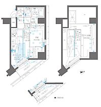 ZOOM新宿御苑前 1206 ｜ 東京都新宿区新宿1丁目26-11（賃貸マンション1DK・12階・31.23㎡） その2