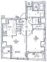 グランヴァン目白ヒルズ  ｜ 東京都豊島区高田1丁目40-10（賃貸マンション1LDK・4階・46.84㎡） その2