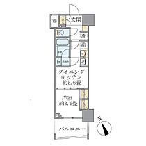 Soleado早稲田 1303 ｜ 東京都新宿区弁天町178-3（賃貸マンション1DK・13階・25.58㎡） その2