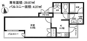 セレーノＳ2 201 ｜ 東京都新宿区高田馬場2丁目2-14（賃貸マンション1K・2階・29.87㎡） その2