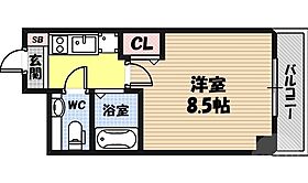 メゾン・ド・ヴィレ城東  ｜ 大阪府大阪市城東区放出西3丁目（賃貸マンション1K・5階・24.99㎡） その2