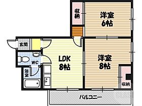 泰平コーポ  ｜ 大阪府大阪市城東区今福東2丁目（賃貸マンション2LDK・3階・50.00㎡） その2