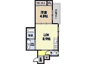 ブリーゼ城東  ｜ 大阪府大阪市城東区今福南1丁目（賃貸アパート1LDK・3階・34.41㎡） その2