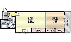 シティメゾン深江  ｜ 大阪府大阪市東成区深江北3丁目（賃貸マンション1LDK・4階・40.00㎡） その2