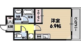 Auberge M  ｜ 大阪府大阪市城東区関目5丁目（賃貸マンション1R・4階・22.75㎡） その2