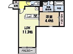 Blancheur関目 2階