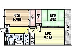 ピアニスクエア 2階/-