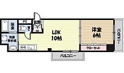 ラフィーネ・シャンブル 1LDKの間取図画像