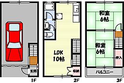 西堤本通西3丁目貸家