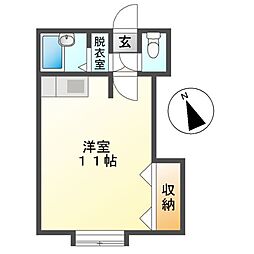間取図画像 ワンルーム