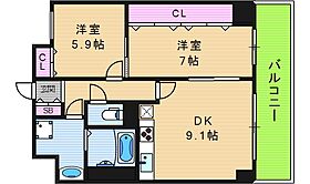 大阪府大阪市生野区林寺1丁目5-9（賃貸マンション2LDK・3階・55.86㎡） その2