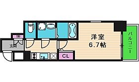 エスリード大阪上本町ブランシュ  ｜ 大阪府大阪市天王寺区味原町14-12（賃貸マンション1K・9階・24.67㎡） その2