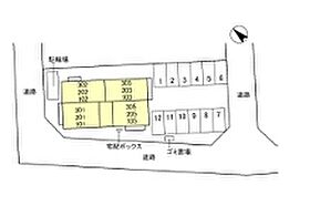 滋賀県栗東市目川（賃貸アパート1LDK・2階・42.79㎡） その2