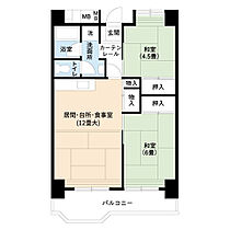 UR大幸東  ｜ 愛知県名古屋市東区砂田橋3丁目（賃貸マンション2LDK・5階・59.50㎡） その1