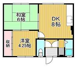 椿マンション(北園) 2階