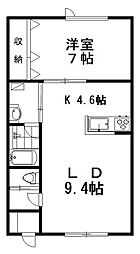 ソレイユ鶴ヶ岱 2階