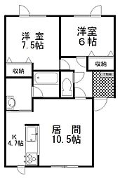 ハイツオーウェスト 1階