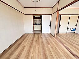 キタミビル B 201号室 2階2LDKのリビング/ダイニング