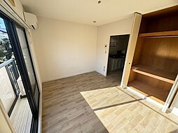 カワマタハイツ B棟 205号室 2階1Kのリビング/ダイニング