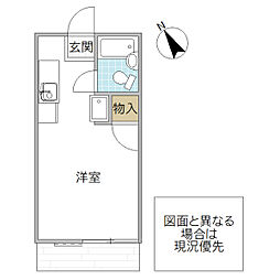間取図画像 ワンルーム