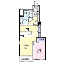 クリアネス II 103号室 ｜ 茨城県日立市金沢町（賃貸アパート1LDK・1階・45.72㎡） その2