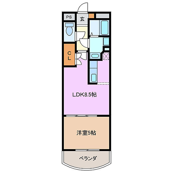 リーヴドムール 102｜三重県四日市市清水町(賃貸マンション1DK・1階・32.64㎡)の写真 その2