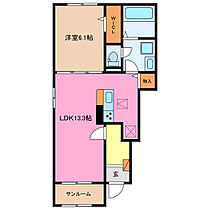 クラインボッシェII 101 ｜ 三重県三重郡川越町大字亀尾新田（賃貸アパート1LDK・1階・50.01㎡） その2