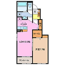 モアナII 103 ｜ 三重県三重郡川越町大字亀須新田（賃貸アパート1LDK・1階・50.14㎡） その2