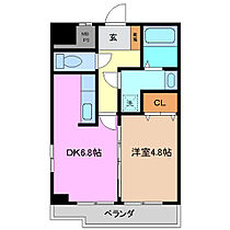 ローゼンハイム 203 ｜ 三重県四日市市下之宮町（賃貸マンション1DK・2階・30.00㎡） その2