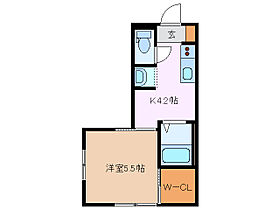 シュペリュールＢ棟 101 ｜ 三重県四日市市下之宮町（賃貸アパート1K・1階・23.89㎡） その2