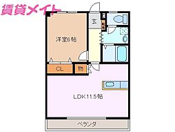 コーキア富洲原 3階