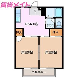 シティハイツフォレスト 2階