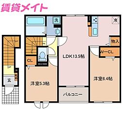 ルチェンテーＦ　II 2階